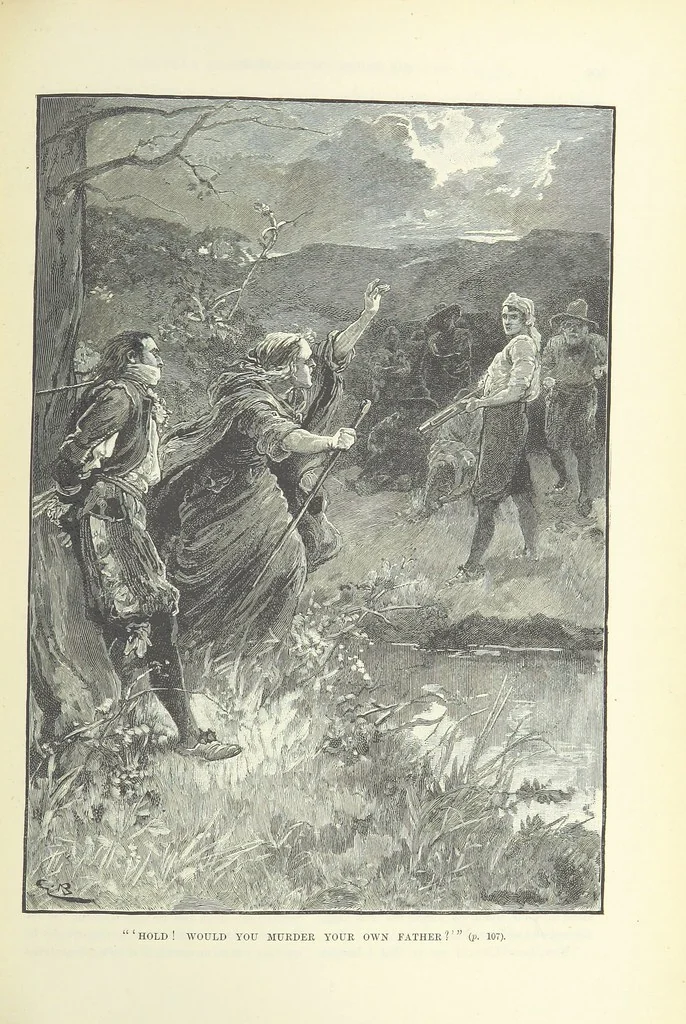 An illustration from The World of Romance. A treasury of tales, legends and traditions. Illustrated, 1892, leaf 125