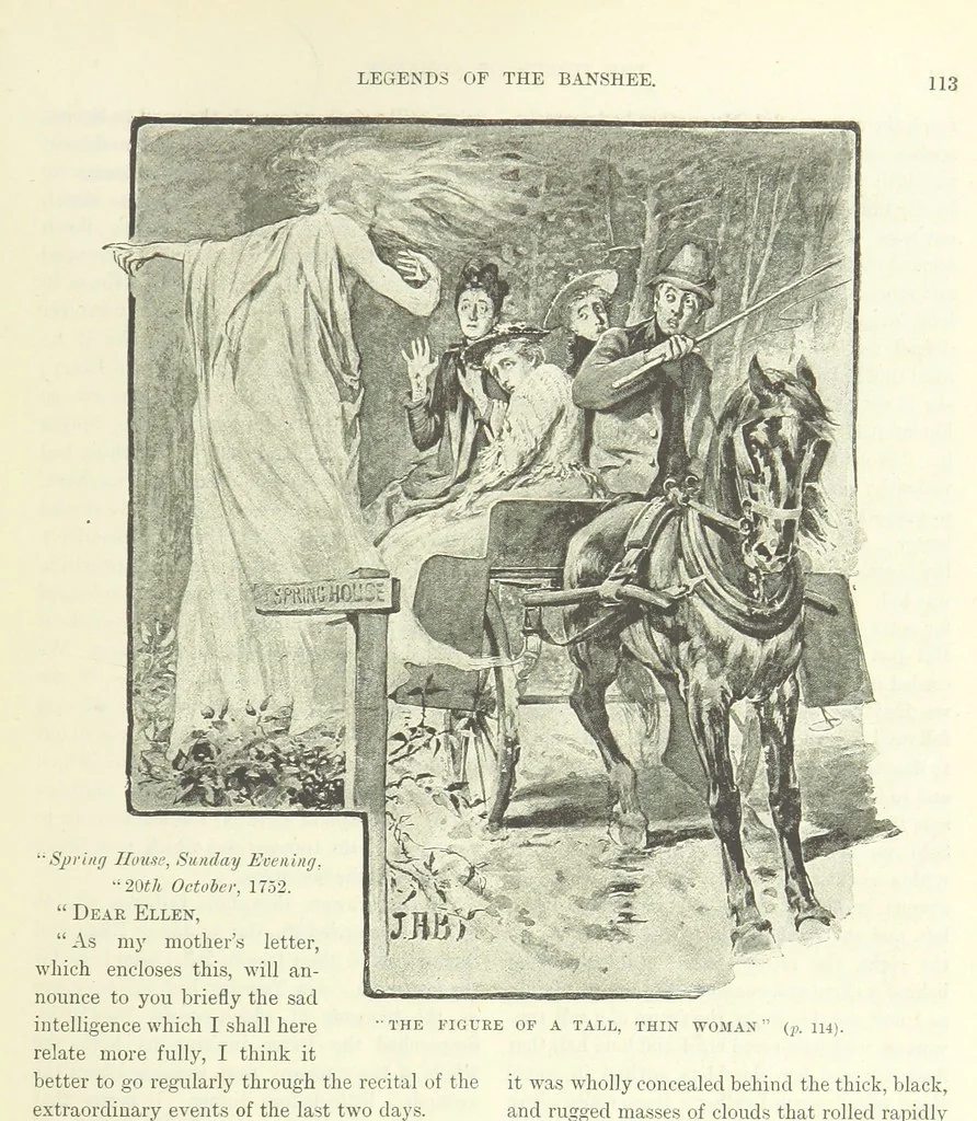 An illustration from The World of Romance. A treasury of tales, legends and traditions. Illustrated, 1892, leaf 133