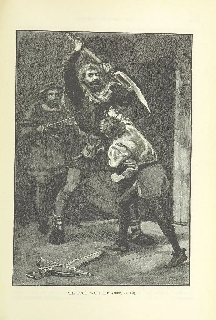 An illustration from The World of Romance. A treasury of tales, legends and traditions. Illustrated, 1892, leaf 157