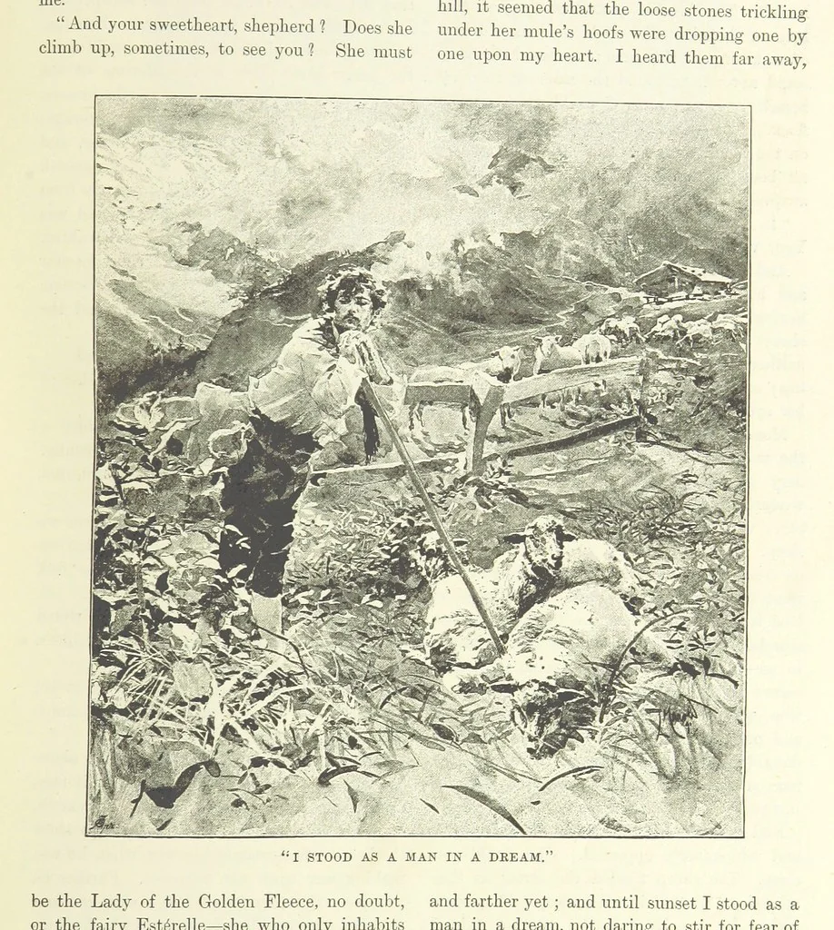 An illustration from The World of Romance. A treasury of tales, legends and traditions. Illustrated, 1892, leaf 177