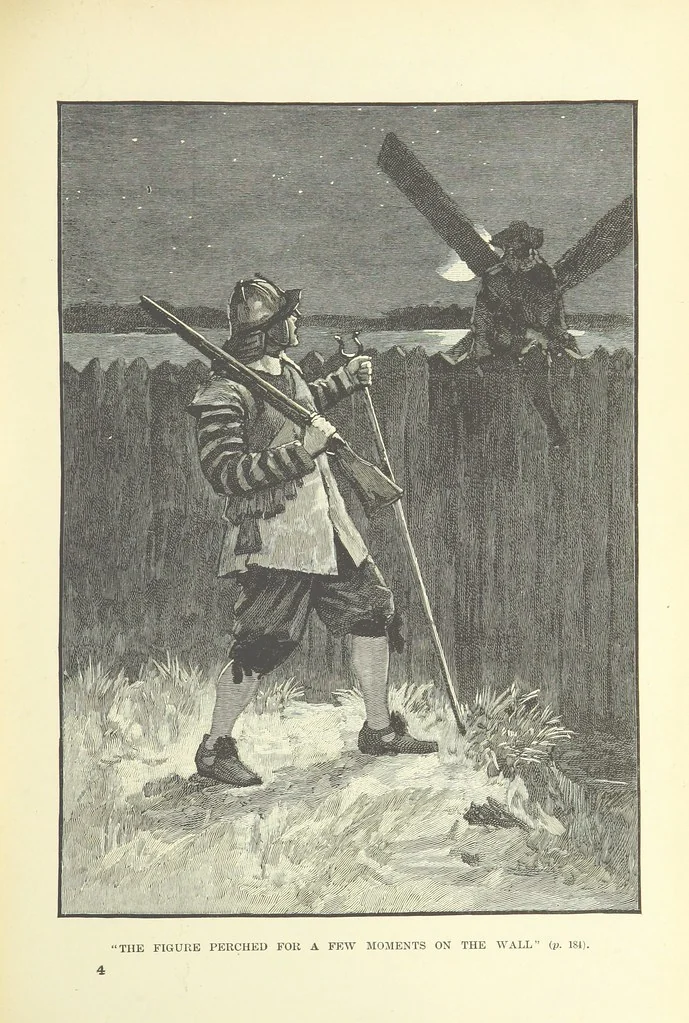 An illustration from The World of Romance. A treasury of tales, legends and traditions. Illustrated, 1892, leaf 205