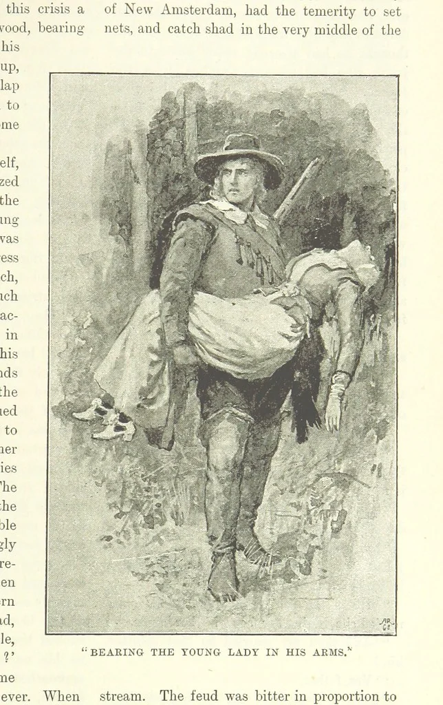 An illustration from The World of Romance. A treasury of tales, legends and traditions. Illustrated, 1892, leaf 211