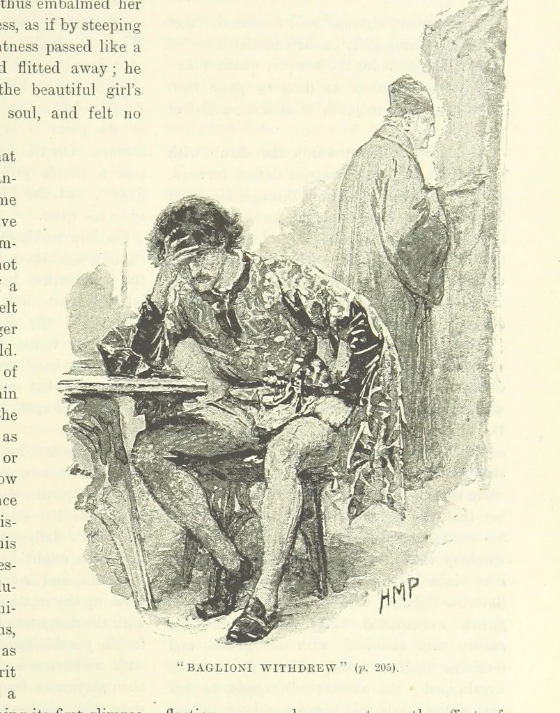 An illustration from The World of Romance. A treasury of tales, legends and traditions. Illustrated, 1892, leaf 223