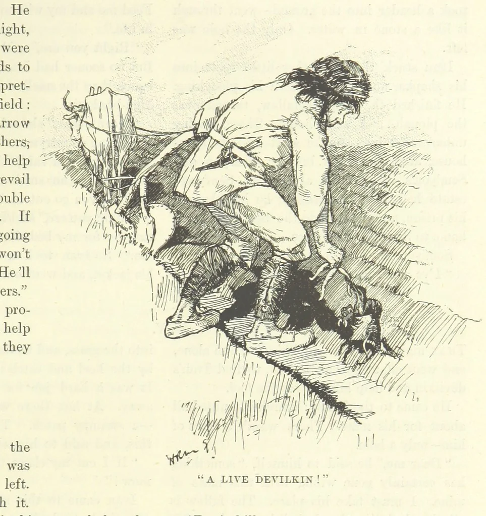 An illustration from The World of Romance. A treasury of tales, legends and traditions. Illustrated, 1892, leaf 265