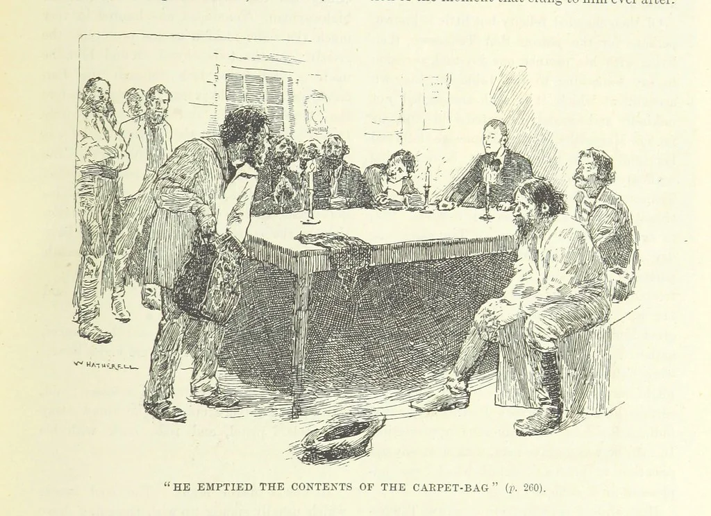 An illustration from The World of Romance. A treasury of tales, legends and traditions. Illustrated, 1892, leaf 281