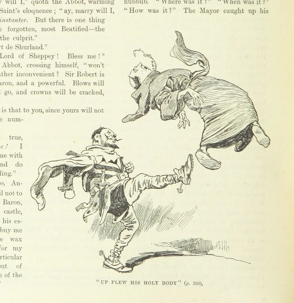 An illustration from The World of Romance. A treasury of tales, legends and traditions. Illustrated, 1892, leaf 294