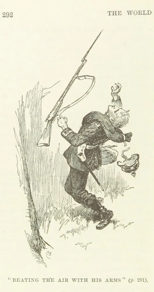An illustration from The World of Romance. A treasury of tales, legends and traditions. Illustrated, 1892, leaf 318