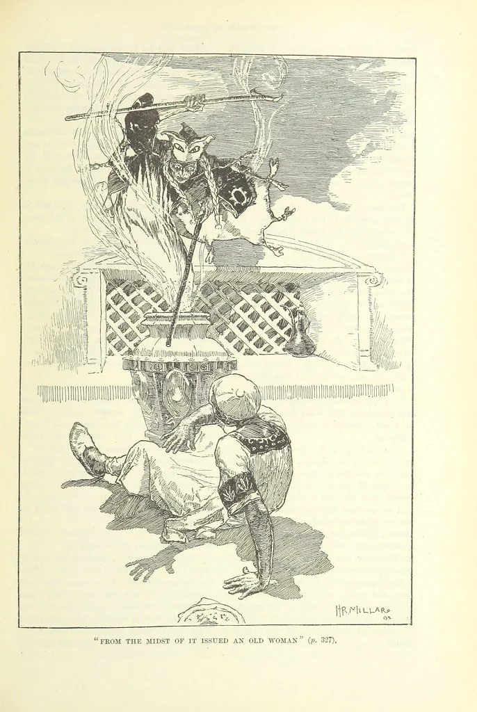 An illustration from The World of Romance. A treasury of tales, legends and traditions. Illustrated, 1892, leaf 357