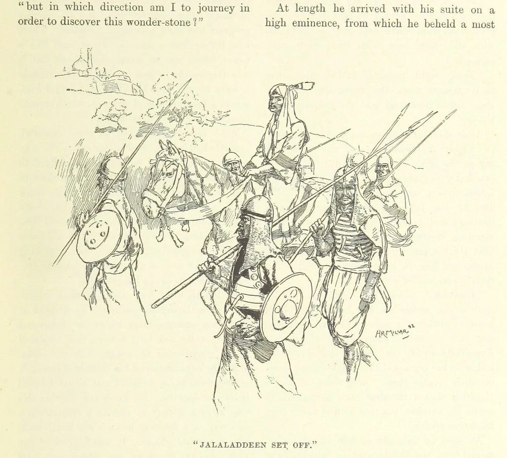 An illustration from The World of Romance. A treasury of tales, legends and traditions. Illustrated, 1892, leaf 359