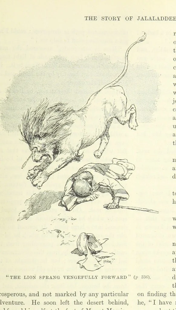 An illustration from The World of Romance. A treasury of tales, legends and traditions. Illustrated, 1892, leaf 365