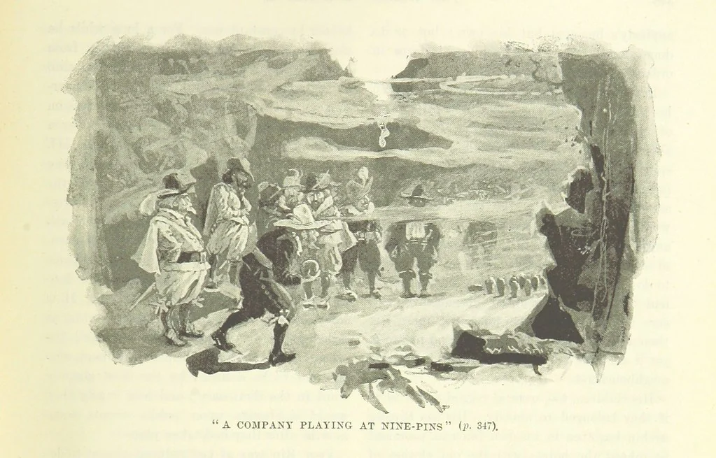 An illustration from The World of Romance. A treasury of tales, legends and traditions. Illustrated, 1892, leaf 373