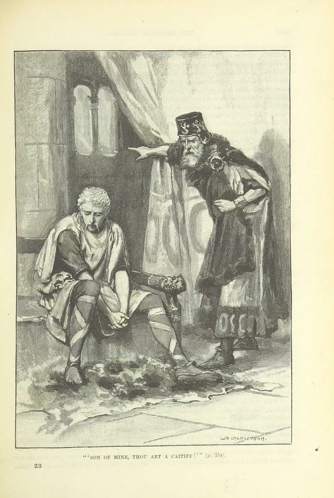An illustration from The World of Romance. A treasury of tales, legends and traditions. Illustrated, 1892, leaf 383