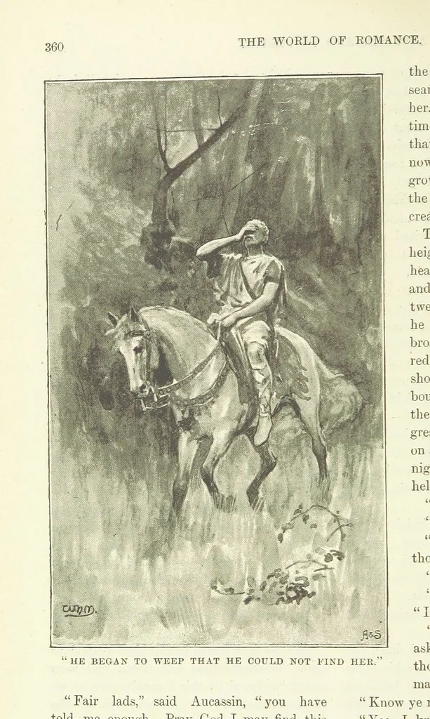 An illustration from The World of Romance. A treasury of tales, legends and traditions. Illustrated, 1892, leaf 390
