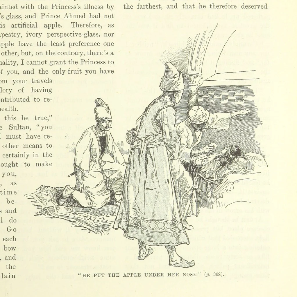 An illustration from The World of Romance. A treasury of tales, legends and traditions. Illustrated, 1892, leaf 399
