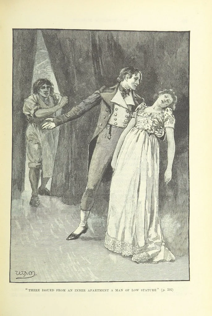 An illustration from The World of Romance. A treasury of tales, legends and traditions. Illustrated, 1892, leaf 423
