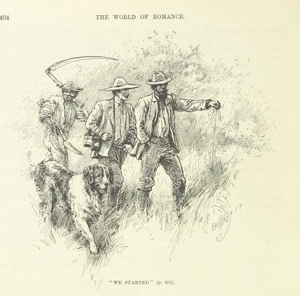 An illustration from The World of Romance. A treasury of tales, legends and traditions. Illustrated, 1892, leaf 434