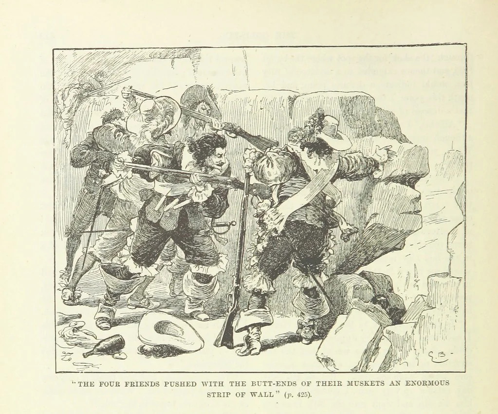 An illustration from The World of Romance. A treasury of tales, legends and traditions. Illustrated, 1892, leaf 450