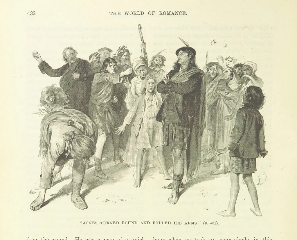 An illustration from The World of Romance. A treasury of tales, legends and traditions. Illustrated, 1892, leaf 464