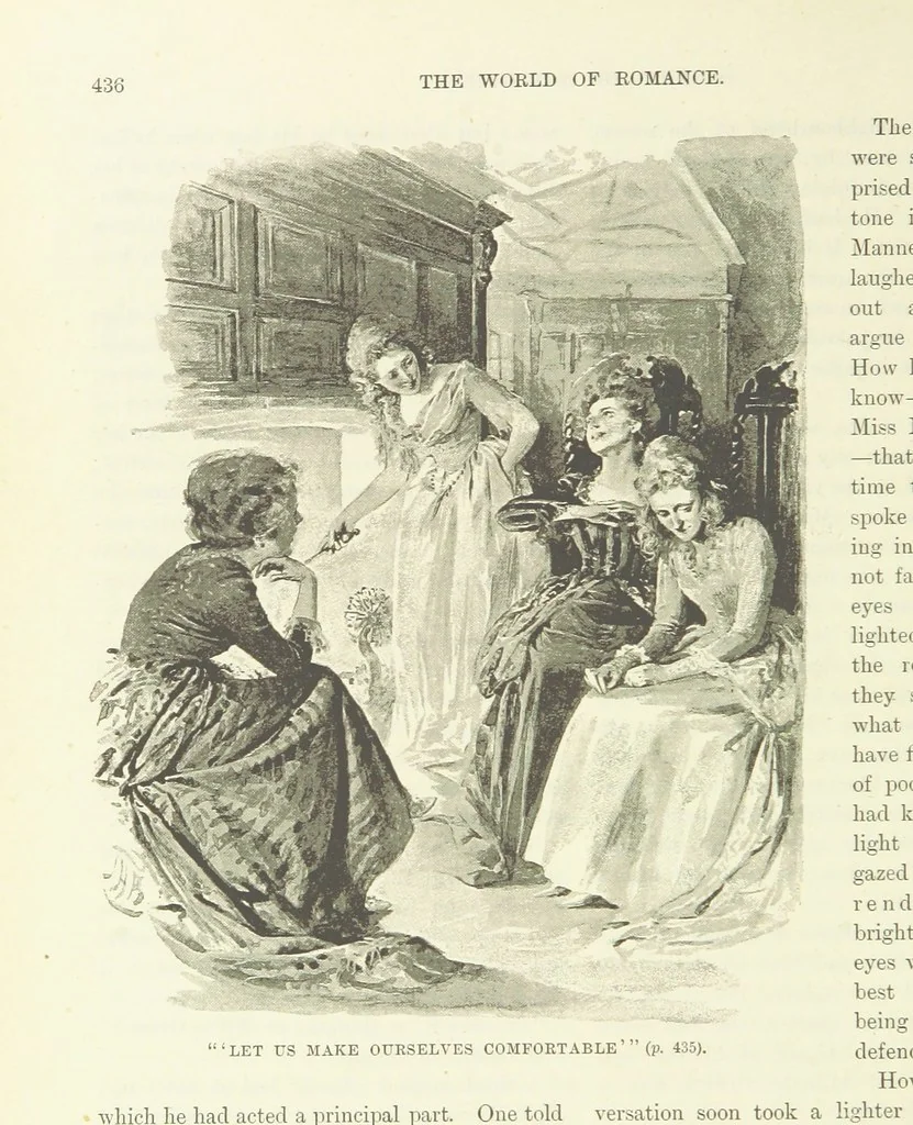 An illustration from The World of Romance. A treasury of tales, legends and traditions. Illustrated, 1892, leaf 468
