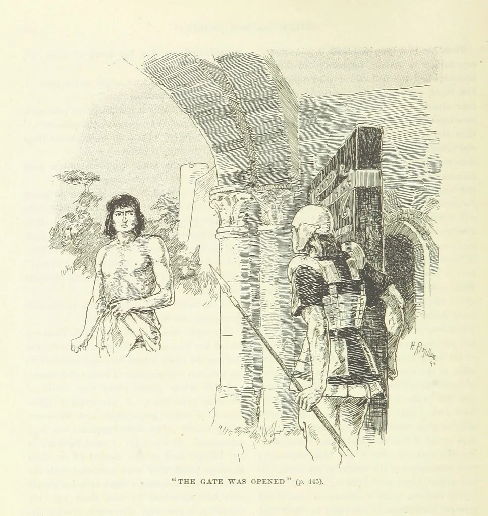 An illustration from The World of Romance. A treasury of tales, legends and traditions. Illustrated, 1892, leaf 476