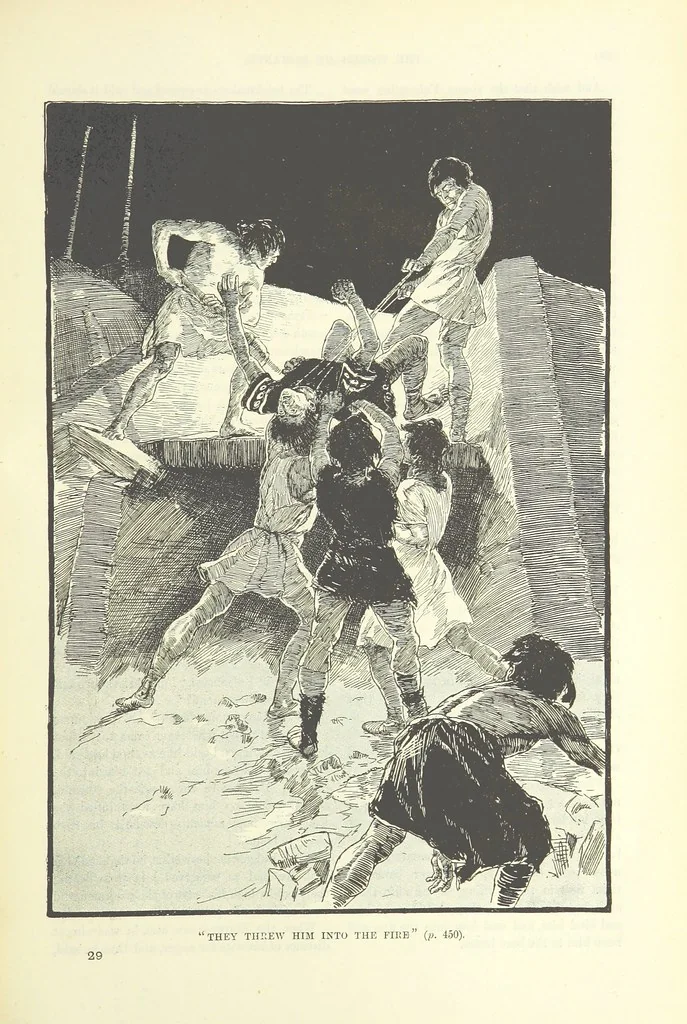 An illustration from The World of Romance. A treasury of tales, legends and traditions. Illustrated, 1892, leaf 481