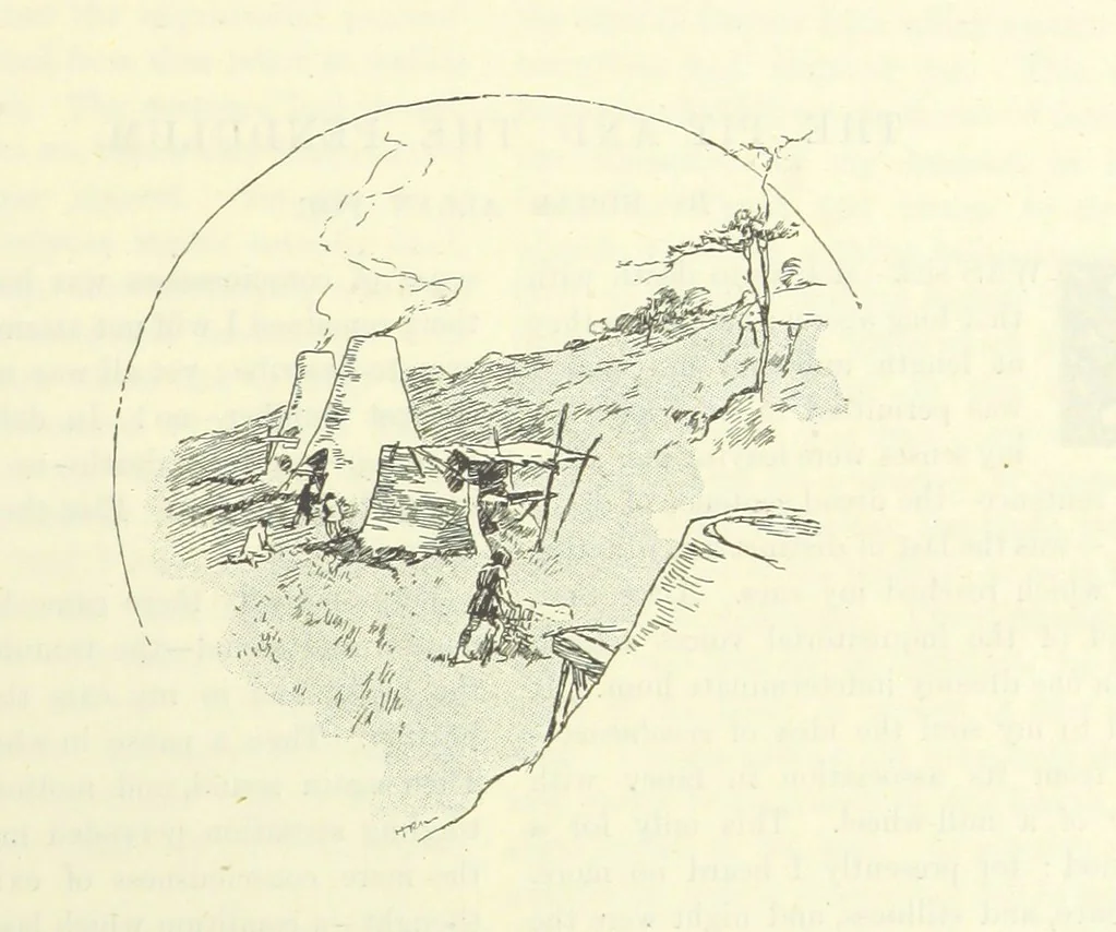 An illustration from The World of Romance. A treasury of tales, legends and traditions. Illustrated, 1892, leaf 483