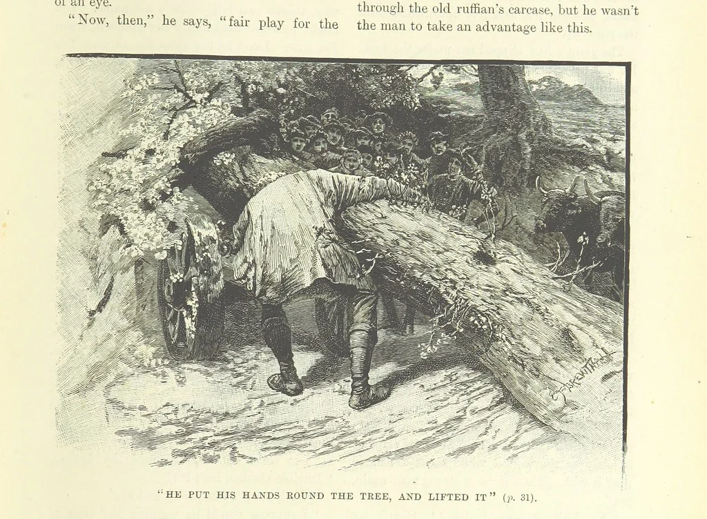 An illustration from The World of Romance. A treasury of tales, legends and traditions. Illustrated, 1892, leaf 49