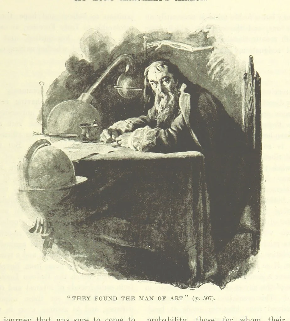 An illustration from The World of Romance. A treasury of tales, legends and traditions. Illustrated, 1892, leaf 539