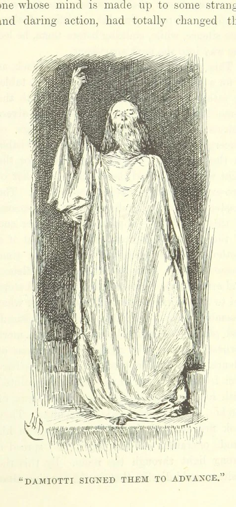 An illustration from The World of Romance. A treasury of tales, legends and traditions. Illustrated, 1892, leaf 543