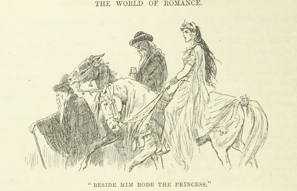 An illustration from The World of Romance. A treasury of tales, legends and traditions. Illustrated, 1892, leaf 564