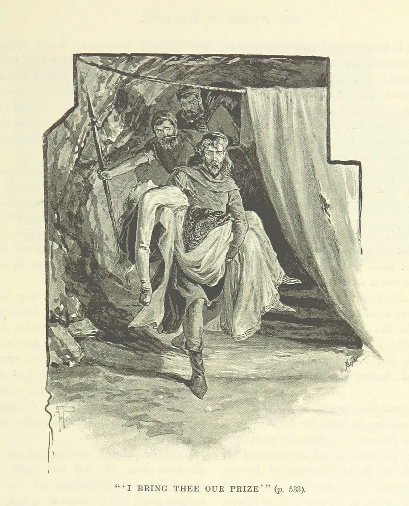 An illustration from The World of Romance. A treasury of tales, legends and traditions. Illustrated, 1892, leaf 567