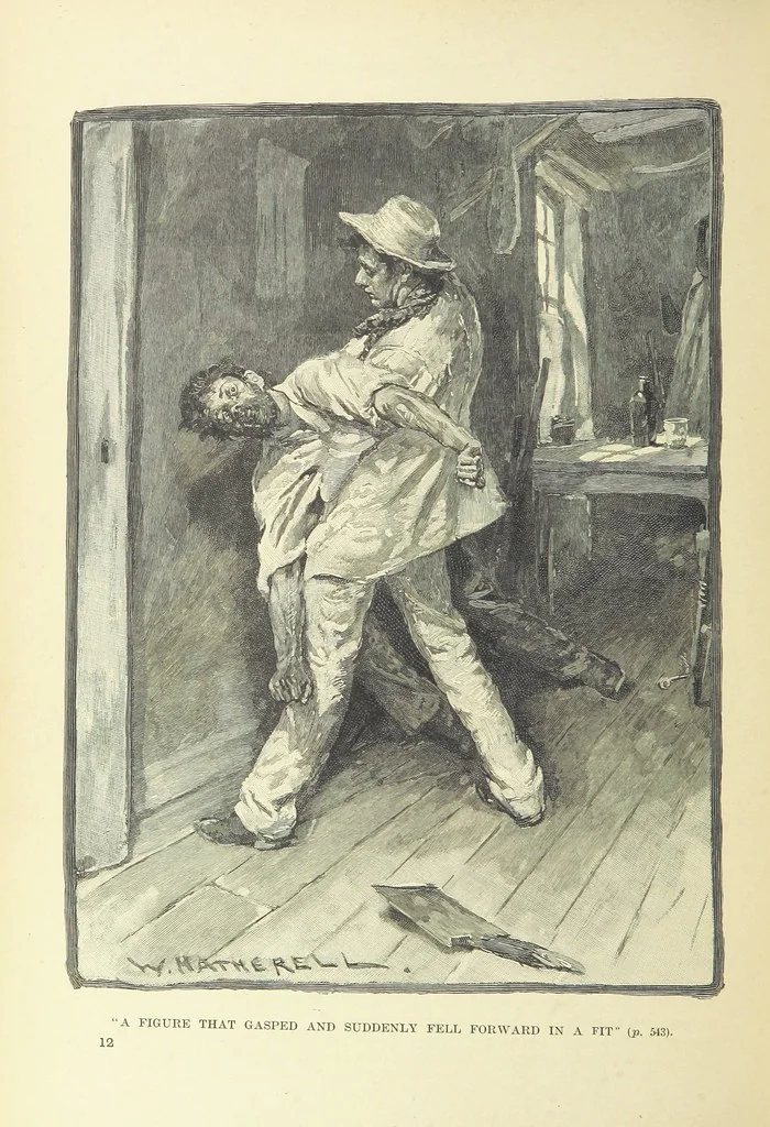 An illustration from The World of Romance. A treasury of tales, legends and traditions. Illustrated, 1892, leaf 580