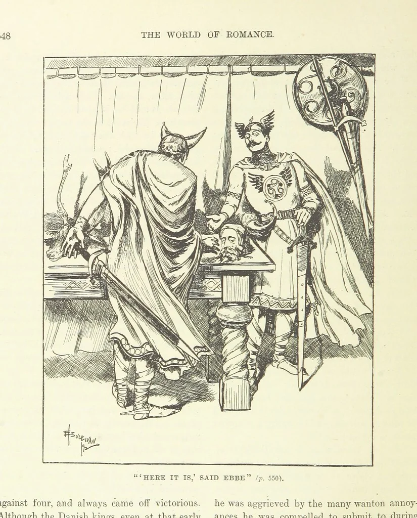 An illustration from The World of Romance. A treasury of tales, legends and traditions. Illustrated, 1892, leaf 586