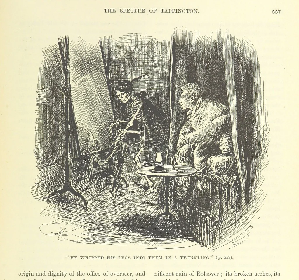 An illustration from The World of Romance. A treasury of tales, legends and traditions. Illustrated, 1892, leaf 595