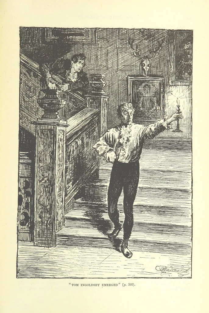 An illustration from The World of Romance. A treasury of tales, legends and traditions. Illustrated, 1892, leaf 603