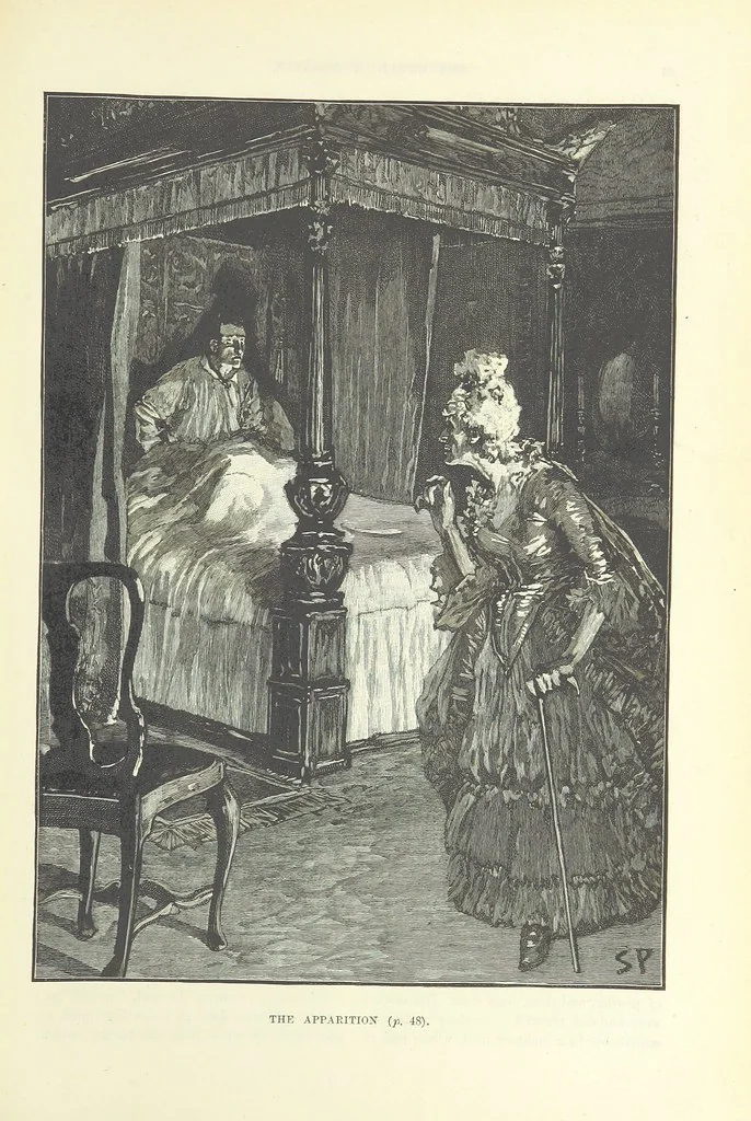 An illustration from The World of Romance. A treasury of tales, legends and traditions. Illustrated, 1892, leaf 61