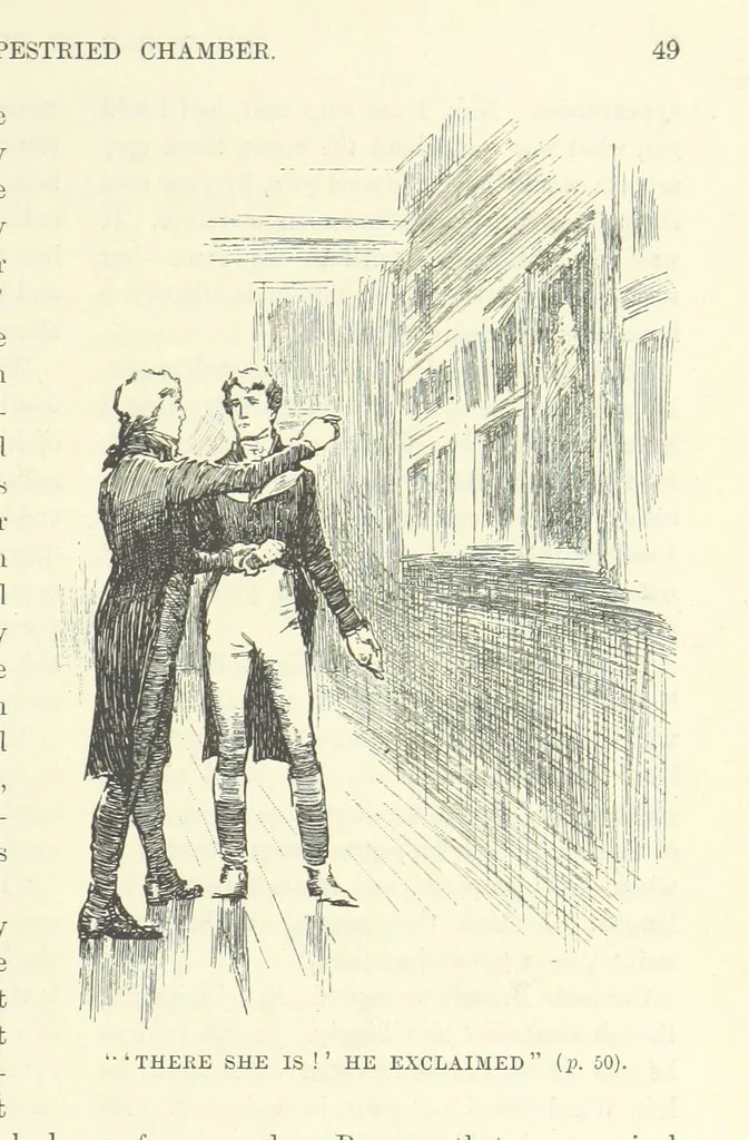 An illustration from The World of Romance. A treasury of tales, legends and traditions. Illustrated, 1892, leaf 65
