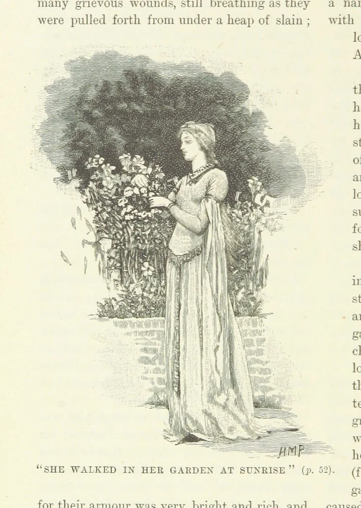 An illustration from The World of Romance. A treasury of tales, legends and traditions. Illustrated, 1892, leaf 68