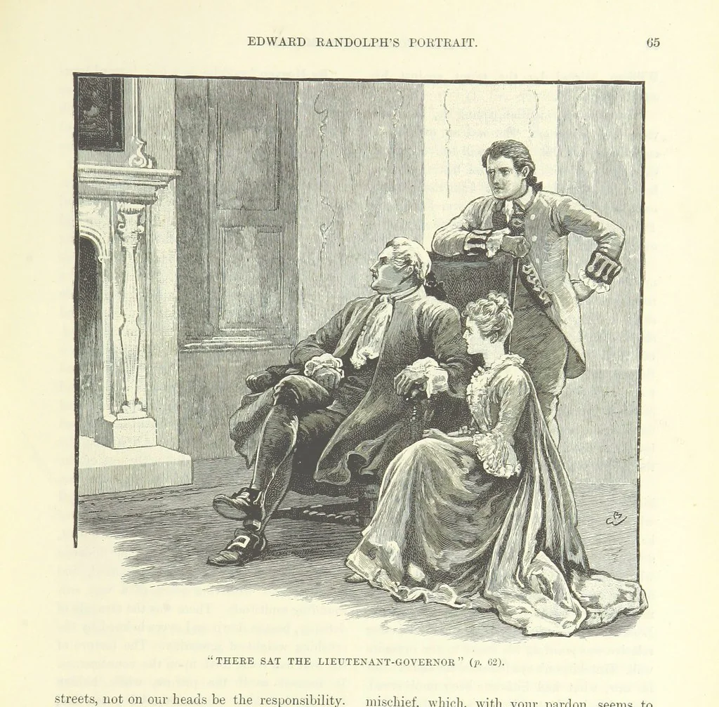 An illustration from The World of Romance. A treasury of tales, legends and traditions. Illustrated, 1892, leaf 83