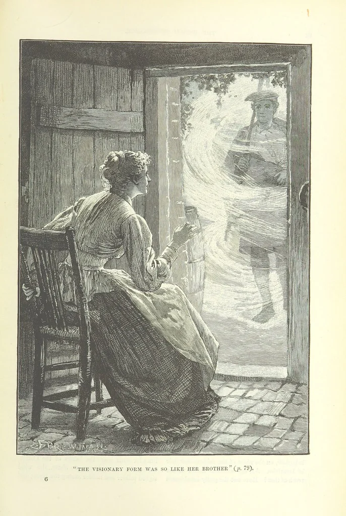 An illustration from The World of Romance. A treasury of tales, legends and traditions. Illustrated, 1892, leaf 99