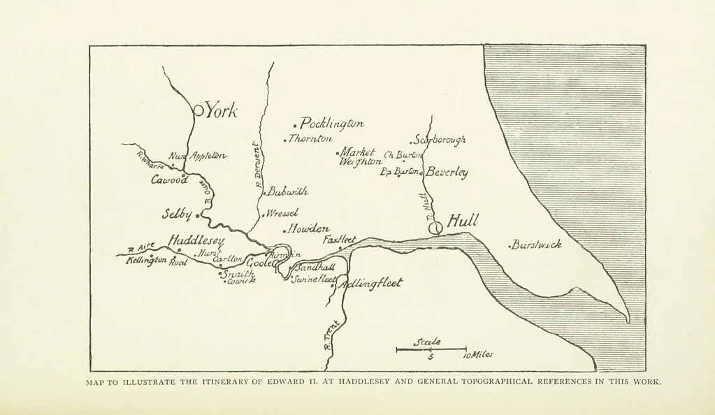 An illustration from History of Haddlesey, its past and present. With notices of many neighbouring parishes and townships, etc, 1894, leaf 124
