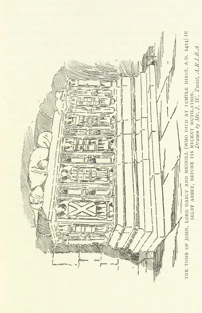 An illustration from History of Haddlesey, its past and present. With notices of many neighbouring parishes and townships, etc, 1894, leaf 177