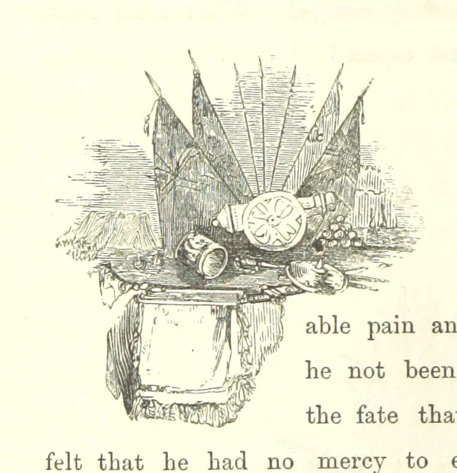 An illustration from The Fife and Drum; or, would be a soldier, 1863, leaf 286