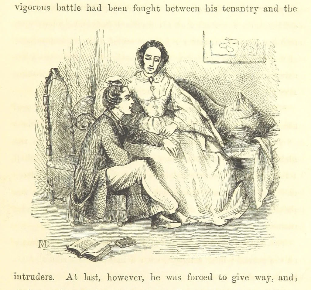 An illustration from The Fife and Drum; or, would be a soldier, 1863, leaf 37