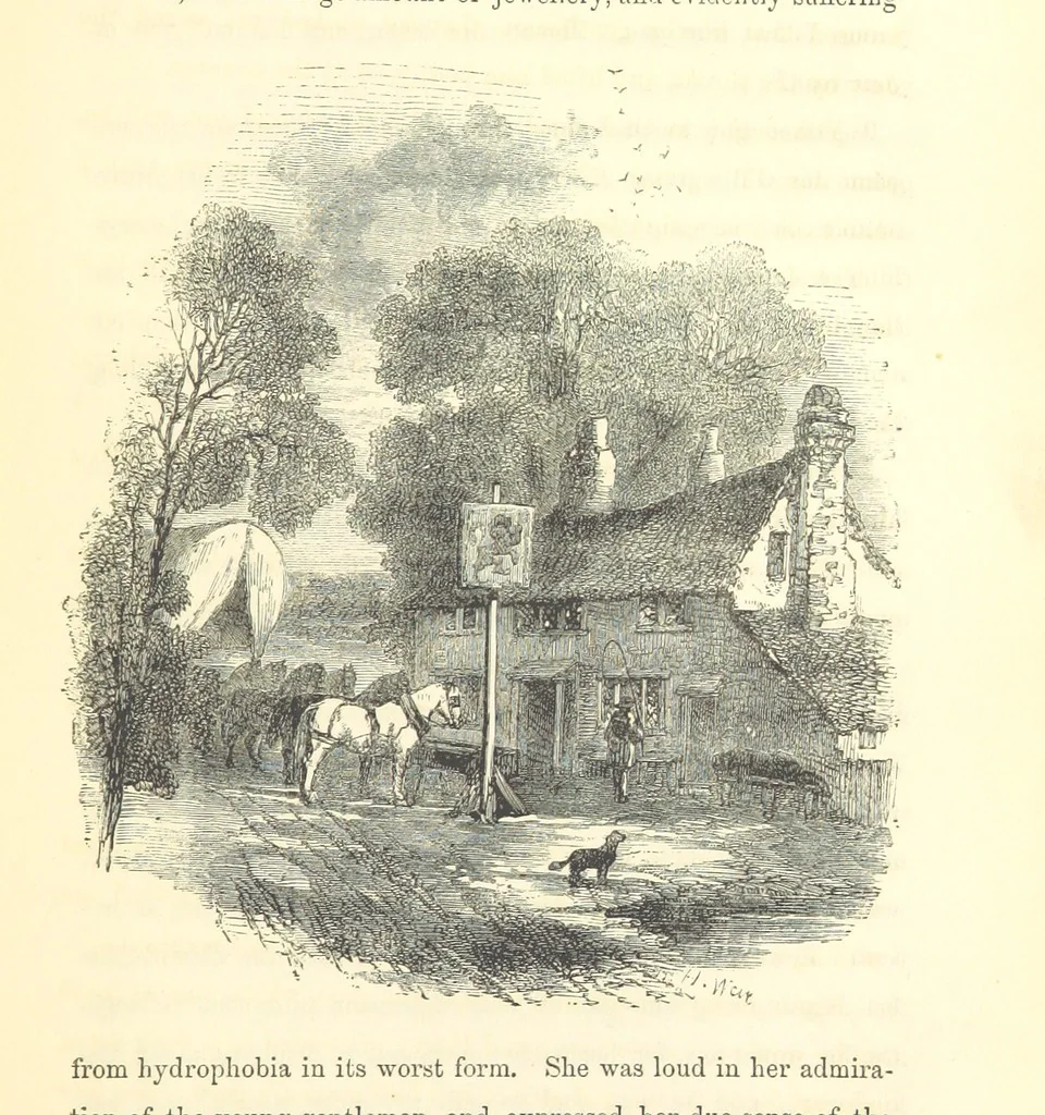 An illustration from The Fife and Drum; or, would be a soldier, 1863, leaf 57