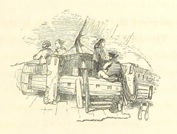 An illustration from The Fife and Drum; or, would be a soldier, 1863, leaf 85