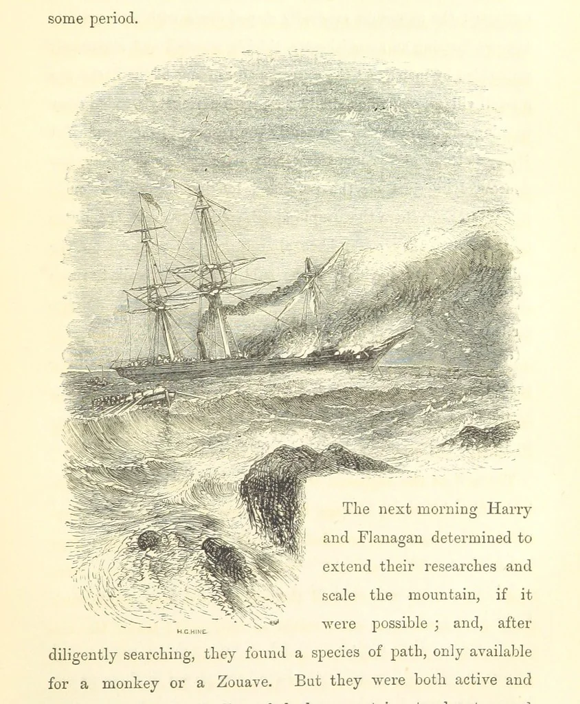 An illustration from The Fife and Drum; or, would be a soldier, 1863, leaf 97