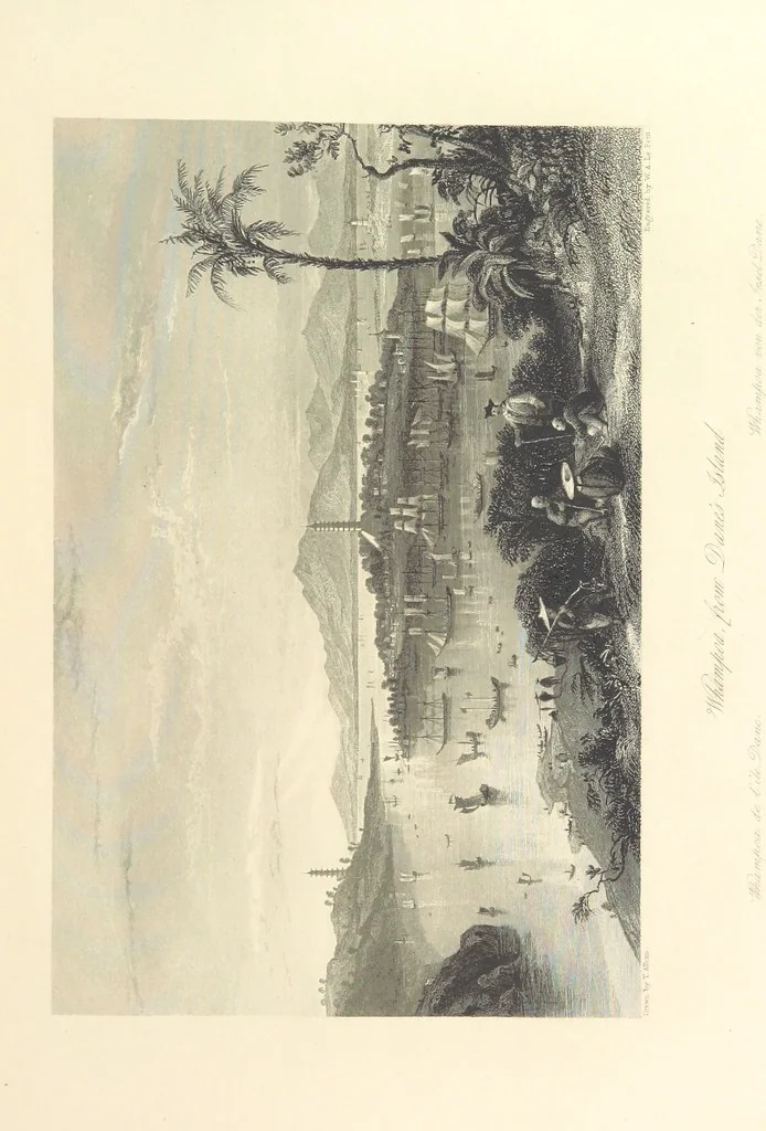 An illustration from China: in a series of views, displaying the scenery, architecture and social habits of that ancient empire. Drawn ... by T. Allom. With historical and descriptive notices by the Rev. G. N. Wright, 1858, leaf 145