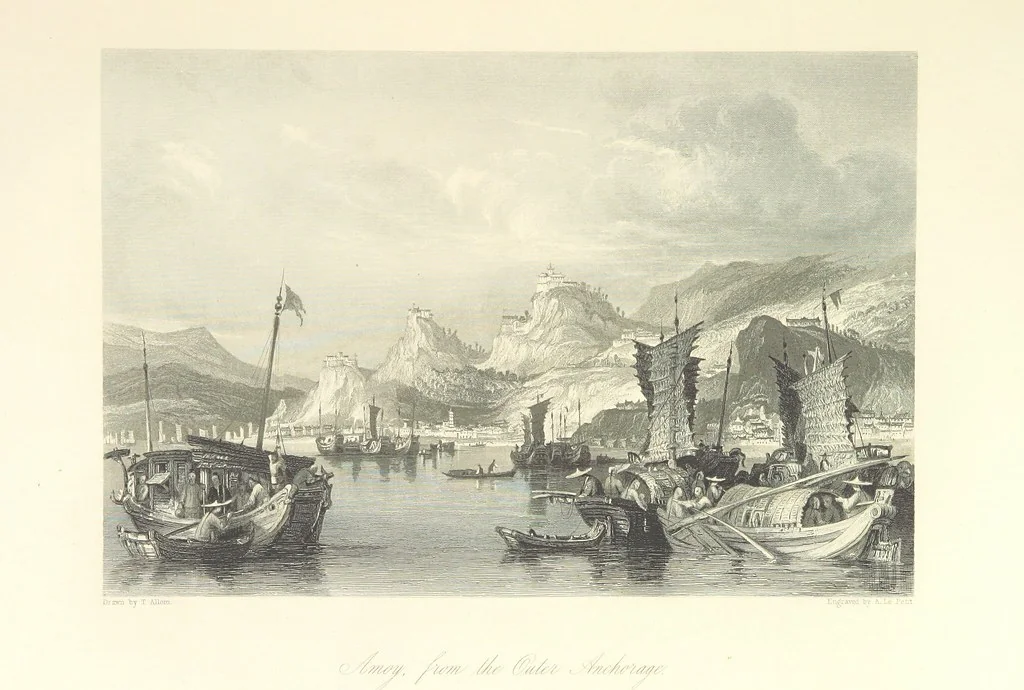 An illustration from China: in a series of views, displaying the scenery, architecture and social habits of that ancient empire. Drawn ... by T. Allom. With historical and descriptive notices by the Rev. G. N. Wright, 1858, leaf 289