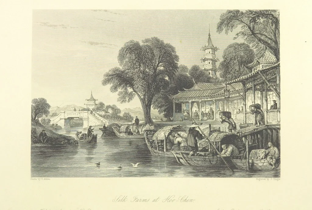 An illustration from China: in a series of views, displaying the scenery, architecture and social habits of that ancient empire. Drawn ... by T. Allom. With historical and descriptive notices by the Rev. G. N. Wright, 1858, leaf 304